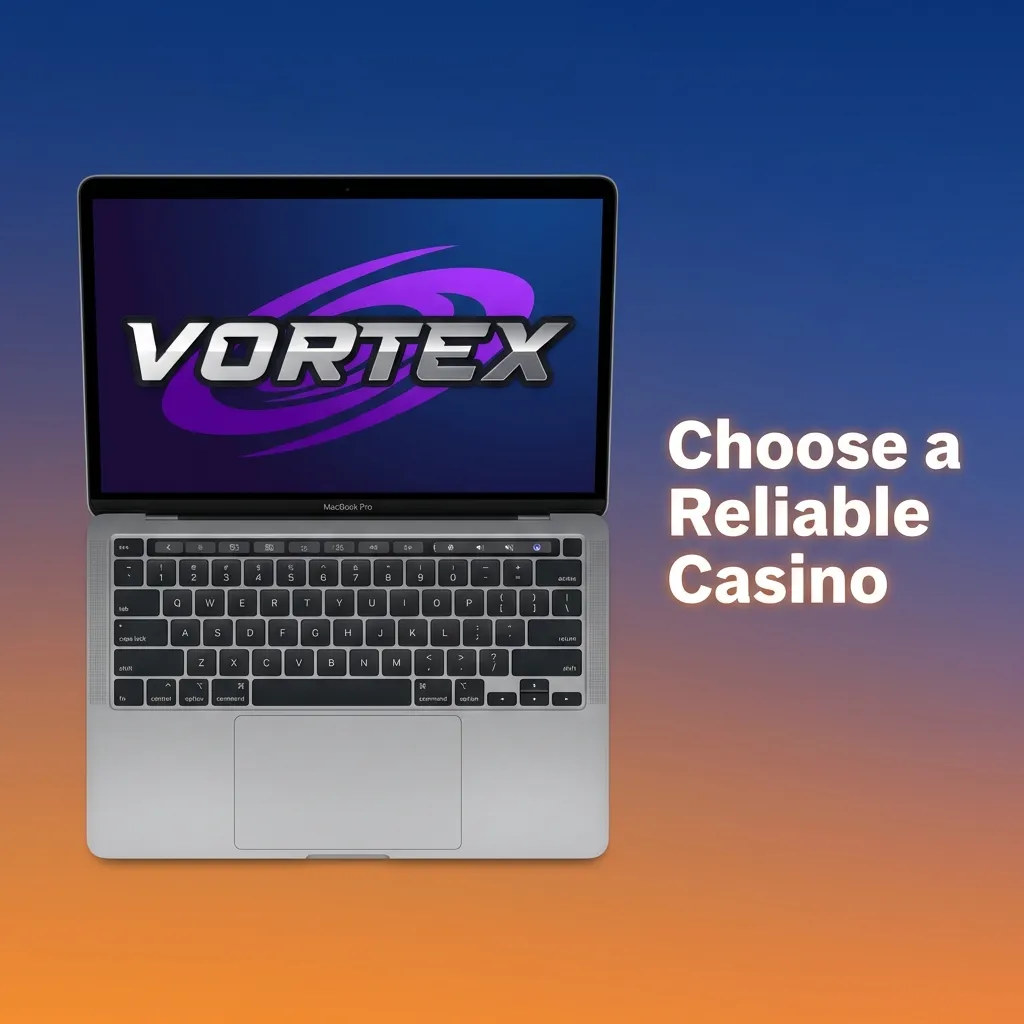 Player selecting a trusted online casino for Vortex game with secure payment options and customer support features — Vortex in India