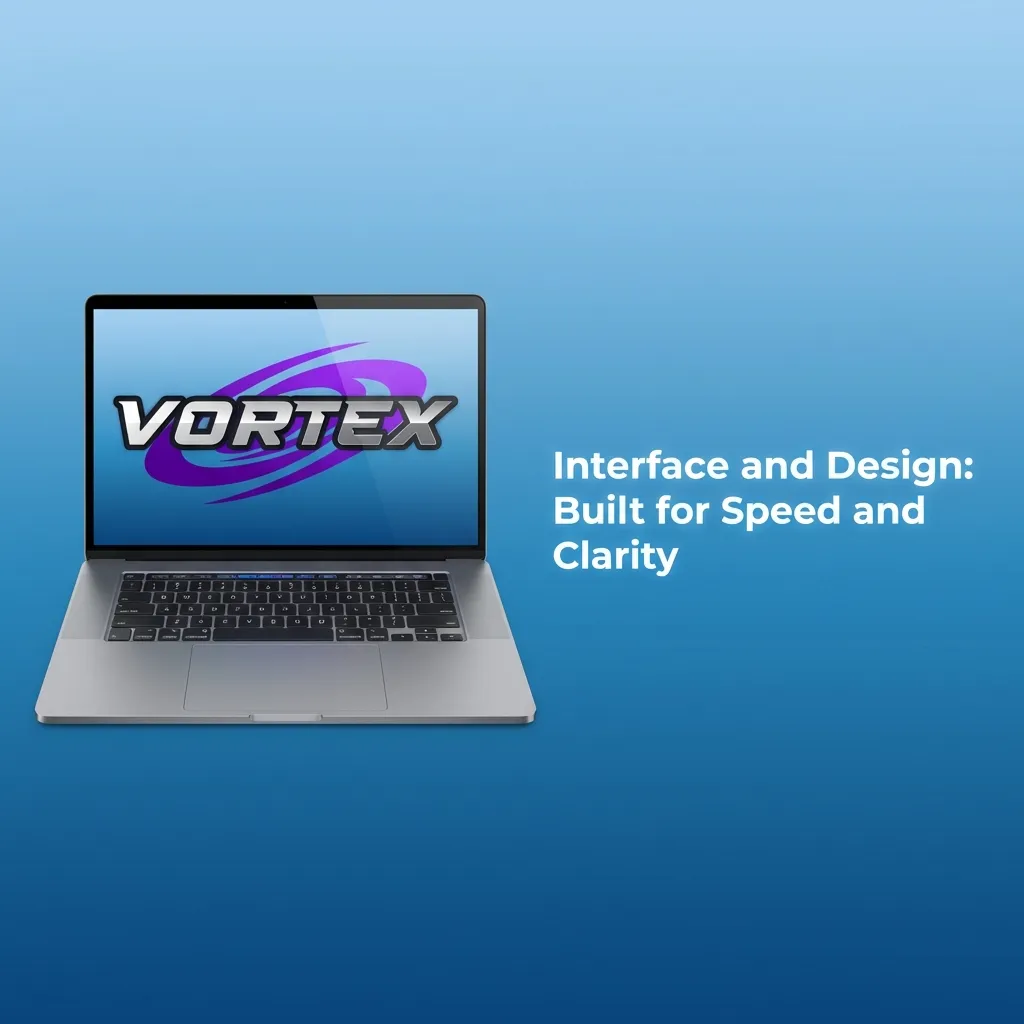 Dark-themed Vortex game interface showing spinning vortex animation with bold multiplier display and streamlined betting controls — Vortex in India