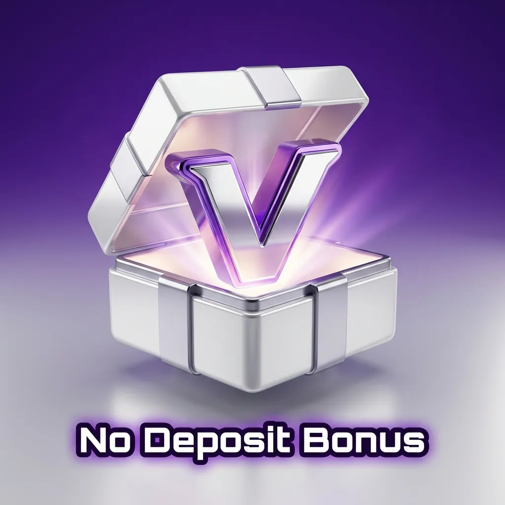 Free casino bonus offer showing no deposit required - register and verify to receive free cash or spins at Vortex — Vortex in India