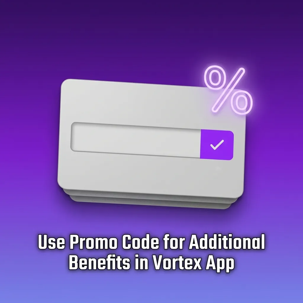 Vortex App promo codes table showing bonus codes for casino brands like Batery, Odds96, 9winz, and Bet365 — Vortex in India