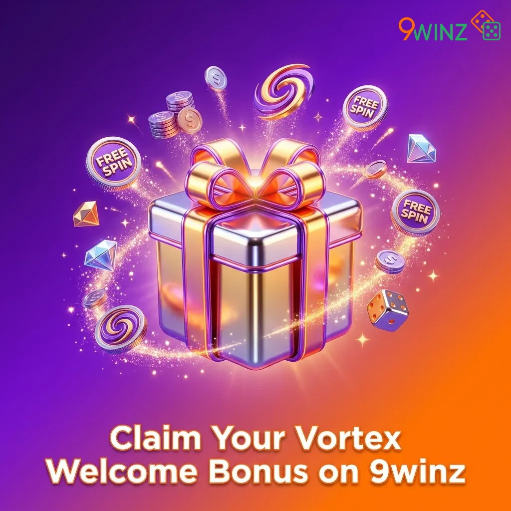 New players claiming 450% welcome bonus up to ₹3,00,000 on 9winz for Vortex and casino games with ₹500 minimum deposit — Vortex at 9winz in India