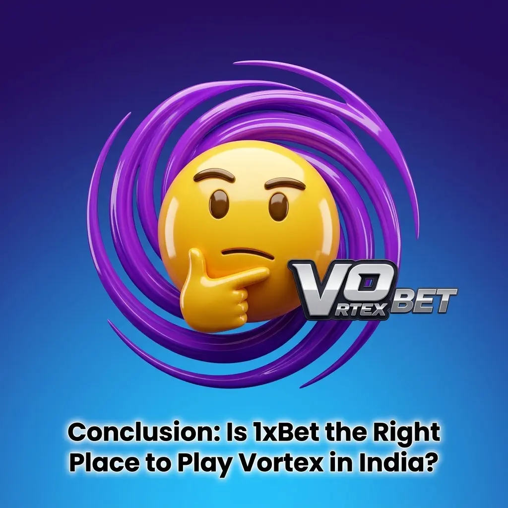 vortex game in 1xbet india