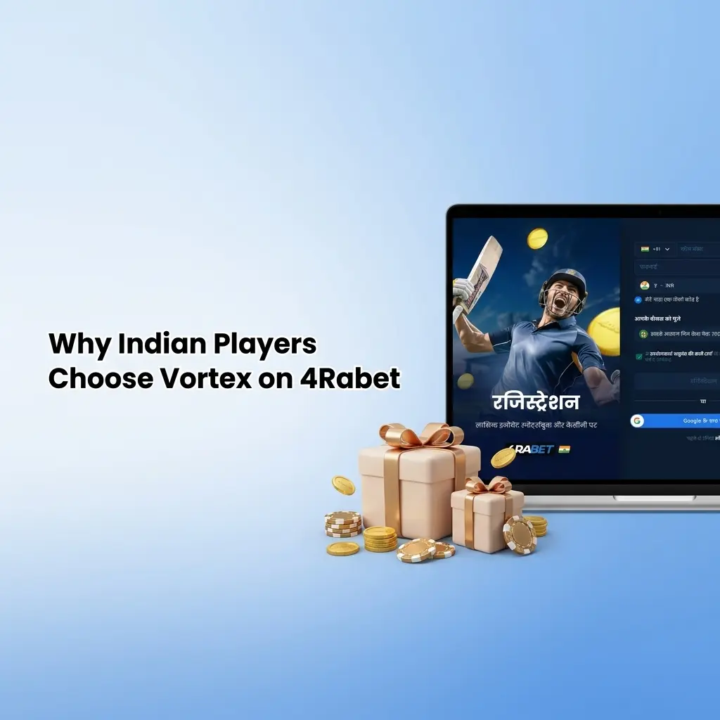 vortex game at 4rabet india